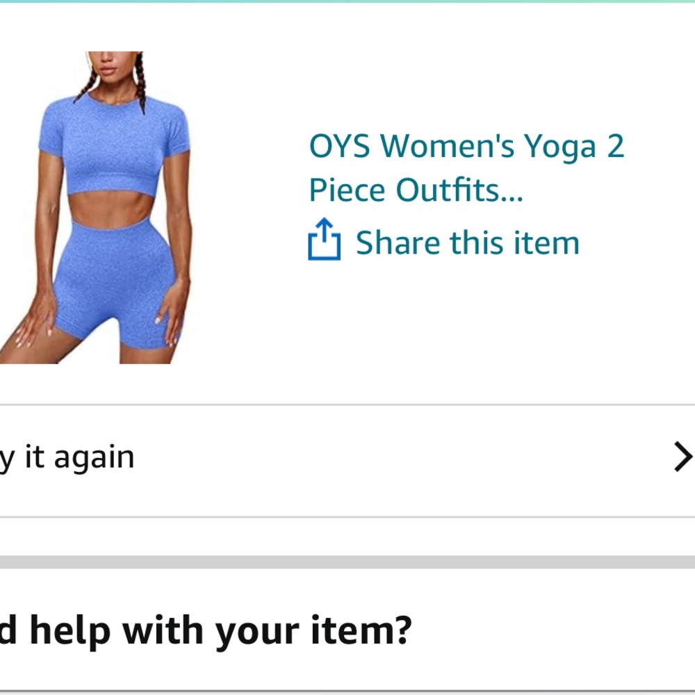 Two Piece Workout Set